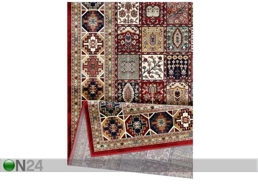 Narma viskoosimatto Zahra red 160x230 cm kuvasuurennos