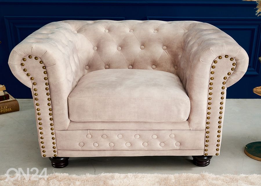 Nojatuoli Chesterfield kuvasuurennos