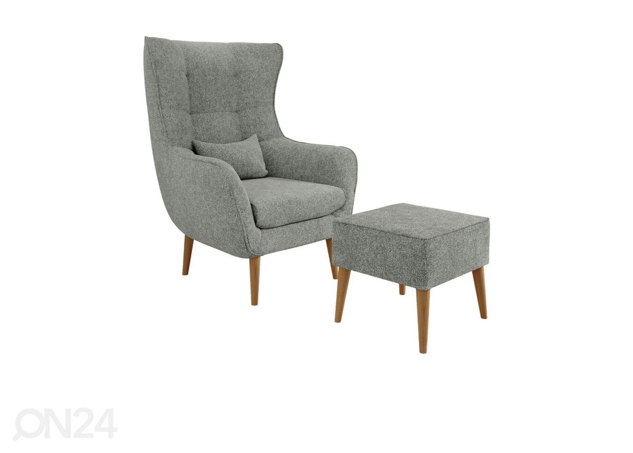 Nojatuoli + rahi kuvasuurennos