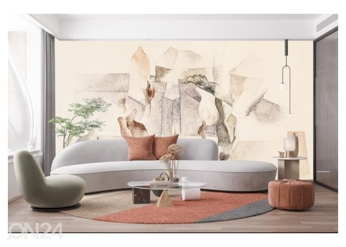 Non-woven kuvatapetti Bermuda Landscape 2 by Charles Demuth 368x254 cm kuvasuurennos