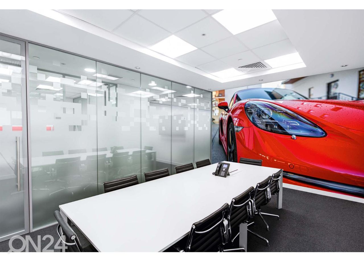 Non-woven kuvatapetti Bright Red Car kuvasuurennos