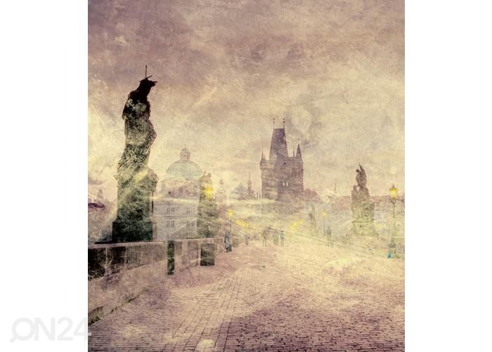 Non-woven kuvatapetti Charles Bridge Abstract I 150x250 cm kuvasuurennos