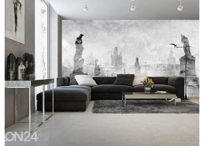 Non-woven kuvatapetti Charles Bridge Abstract II 225x250 cm kuvasuurennos