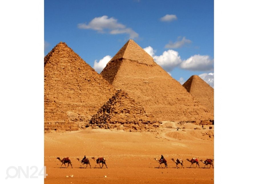 Non-woven kuvatapetti Egypt pyramid 150x250 cm kuvasuurennos