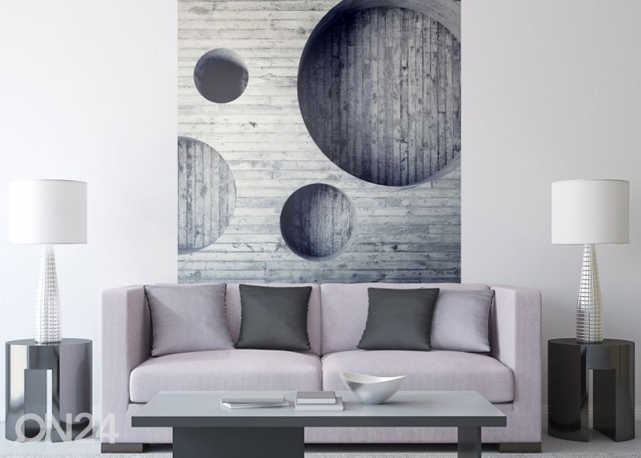 Non-woven kuvatapetti Geometric background 150x250 cm kuvasuurennos