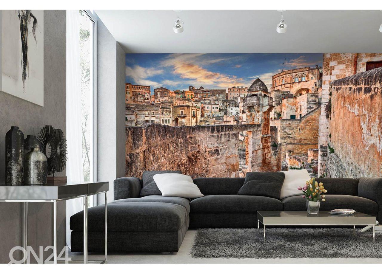 Non-woven kuvatapetti Matera Basilicata kuvasuurennos