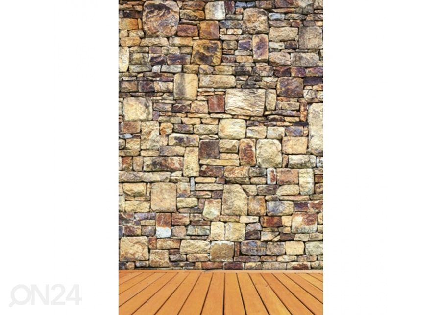 Non-woven kuvatapetti Rock wall 150x250 cm kuvasuurennos