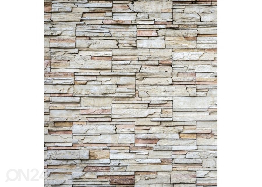 Non-woven kuvatapetti Travertine 150x250 cm kuvasuurennos