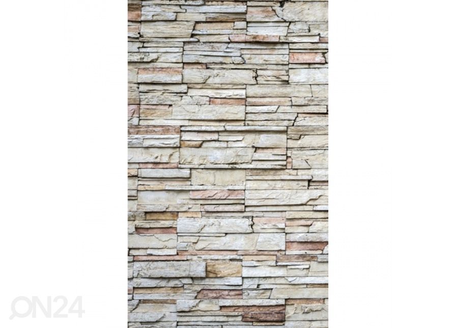Non-woven kuvatapetti Travertine 150x250 cm kuvasuurennos