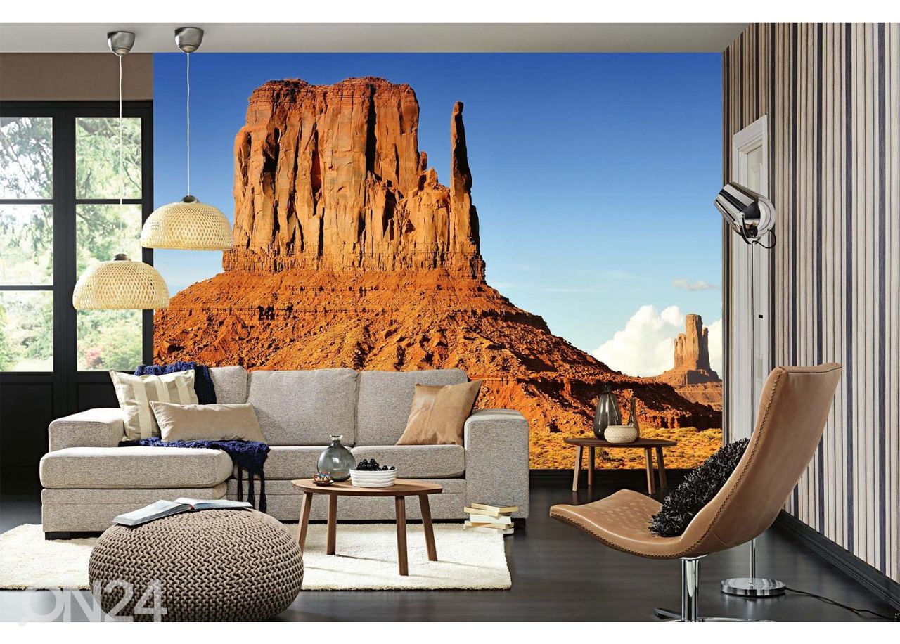 Non-woven kuvatapetti Unique Monument Valley kuvasuurennos