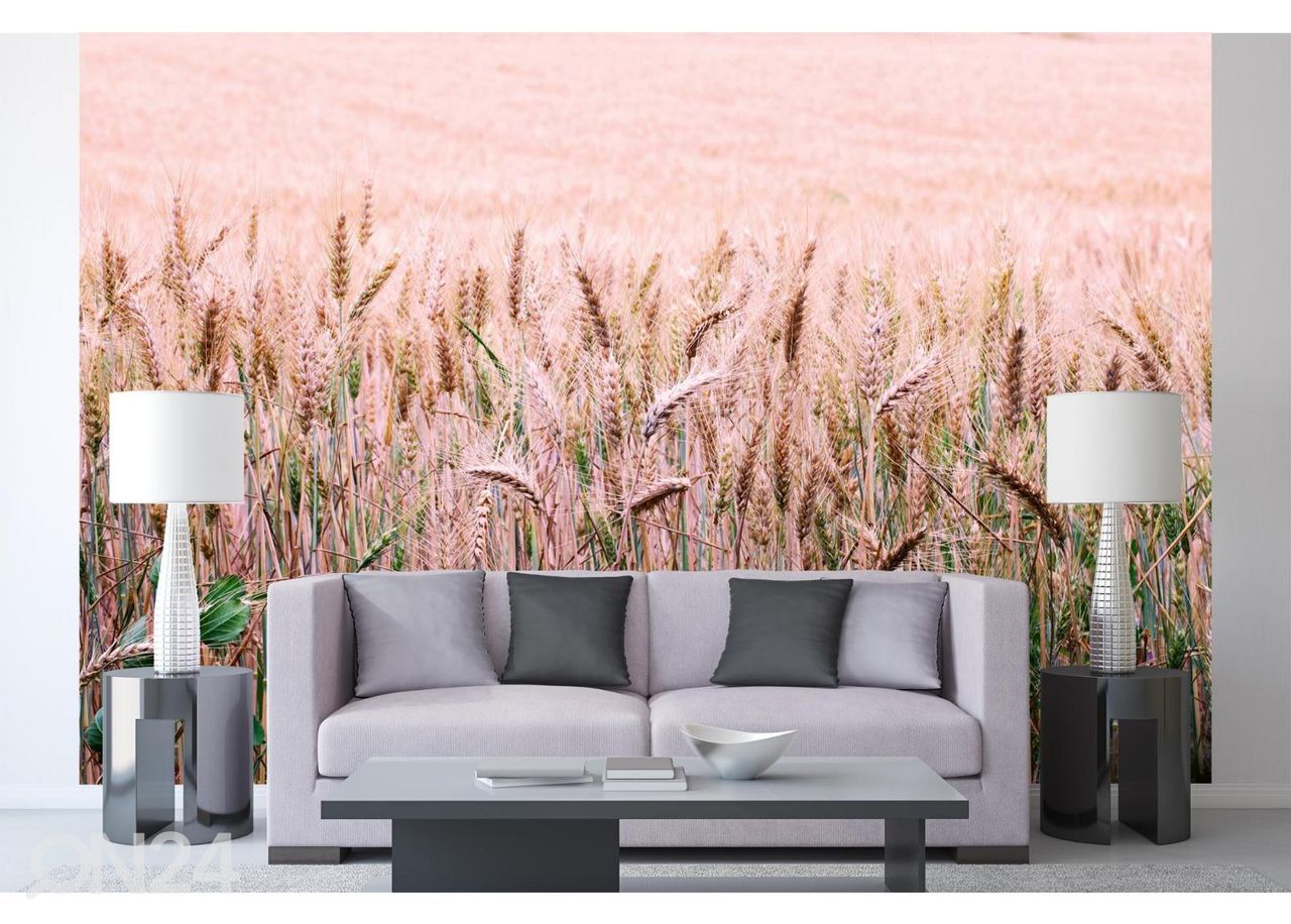Non-woven kuvatapetti Wheat Field kuvasuurennos