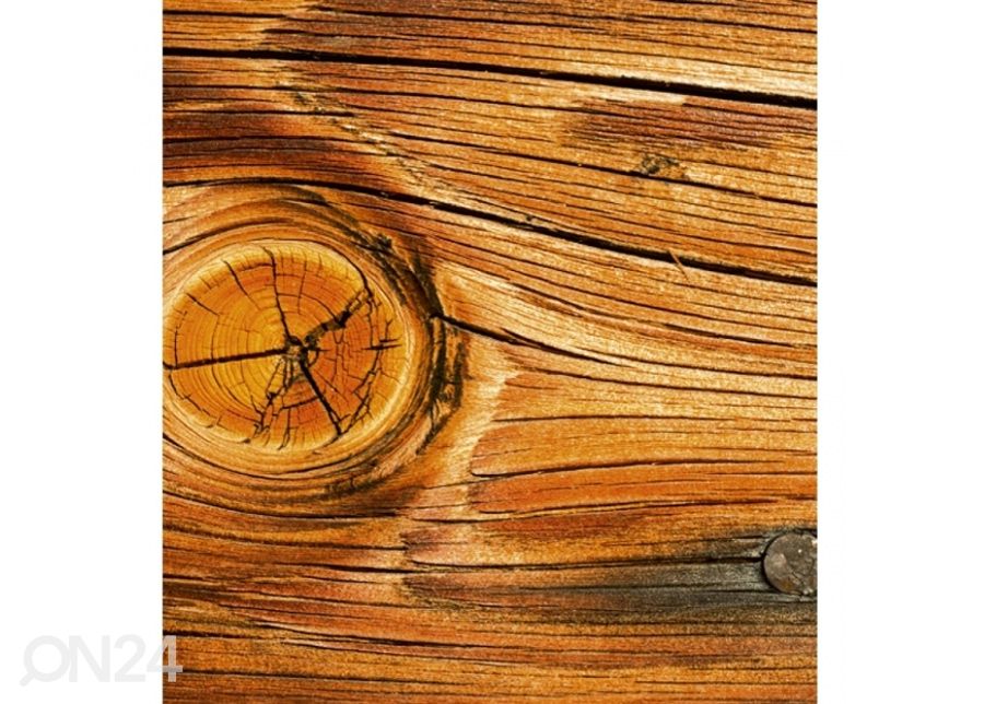 Non-woven kuvatapetti Wood knot 150x250 cm kuvasuurennos