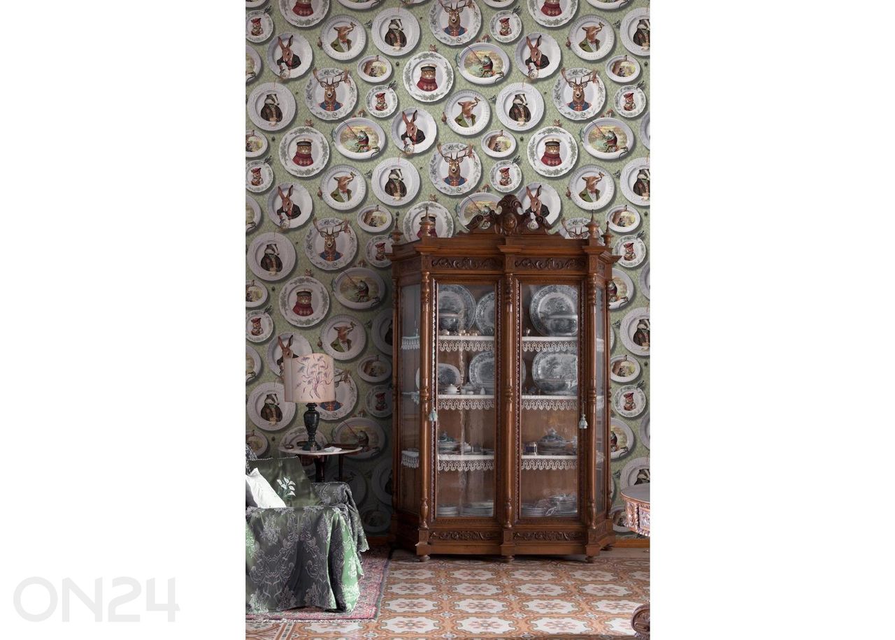 Non-woven tapetti Tales of Manor kuvasuurennos