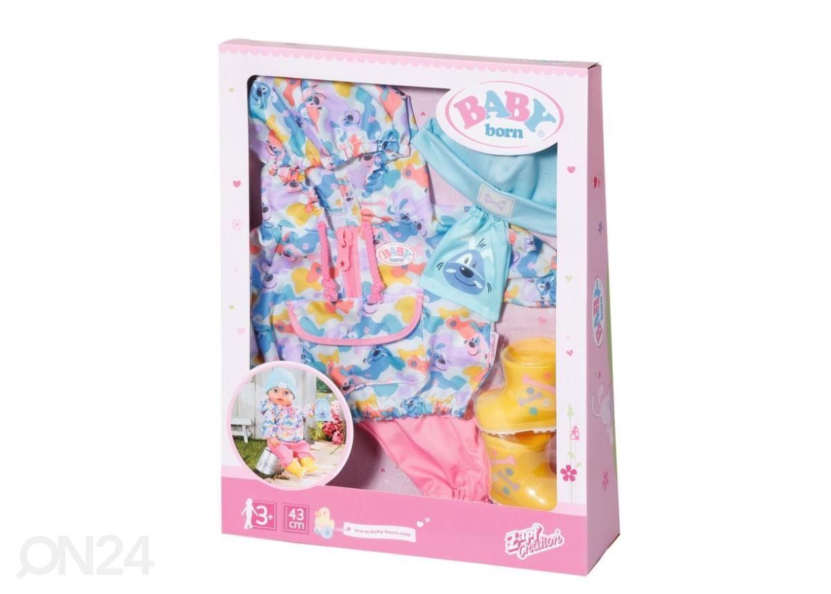 Nuken vaatteet BABY BORN Walk the Dog 43 cm kuvasuurennos