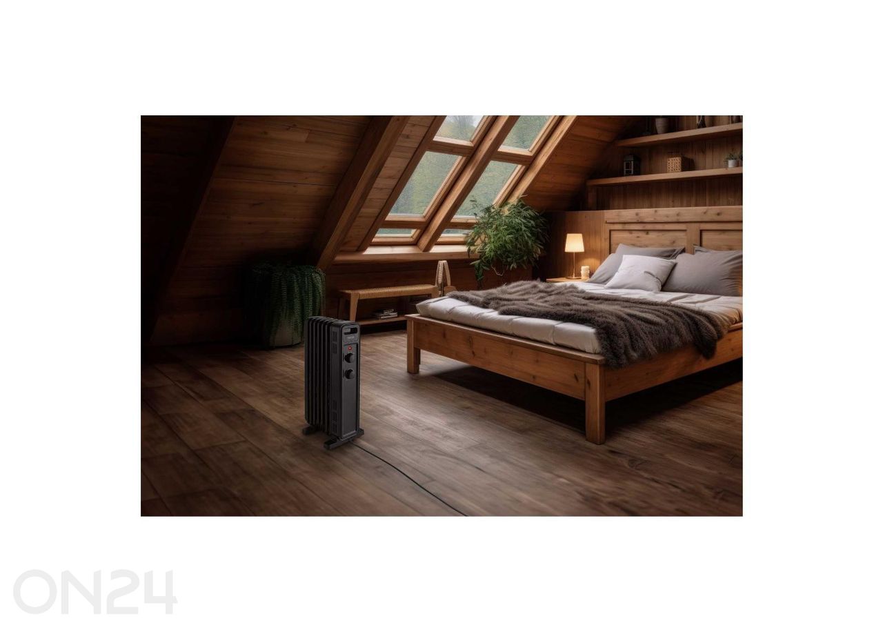 Öljylämmitin Sencor SOH3507BK, musta kuvasuurennos