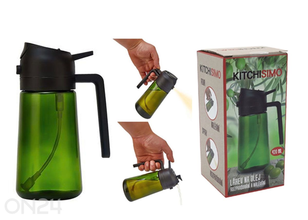 Öljypullo, 420 ml, lasia kuvasuurennos