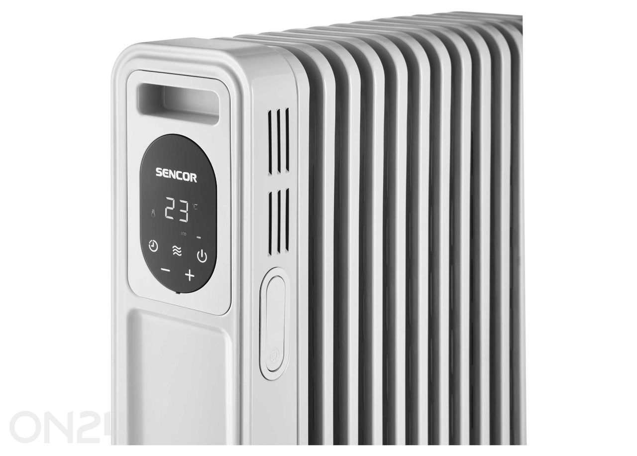 Öljytäytteinen lämmitin Sencor SOH6213WH, valkoinen kuvasuurennos