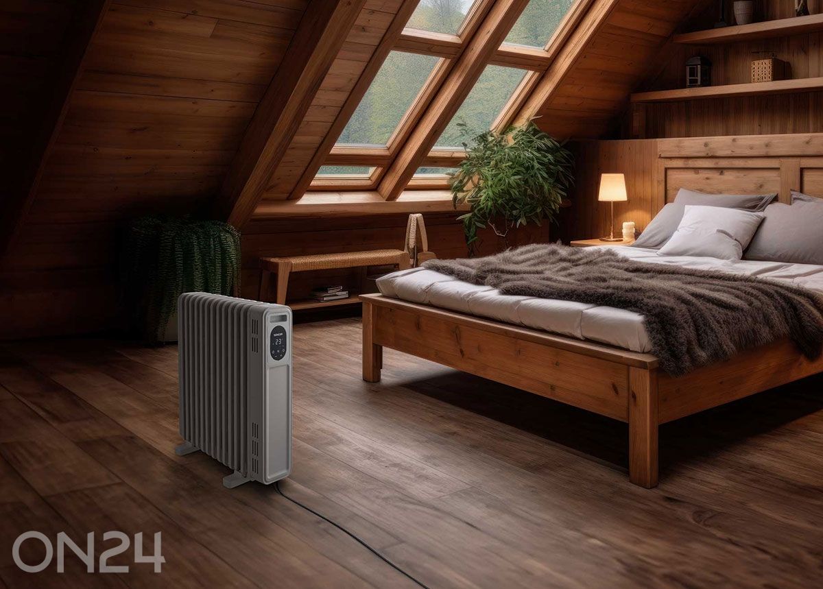 Öljytäytteinen lämmitin Sencor SOH6213WH, valkoinen kuvasuurennos