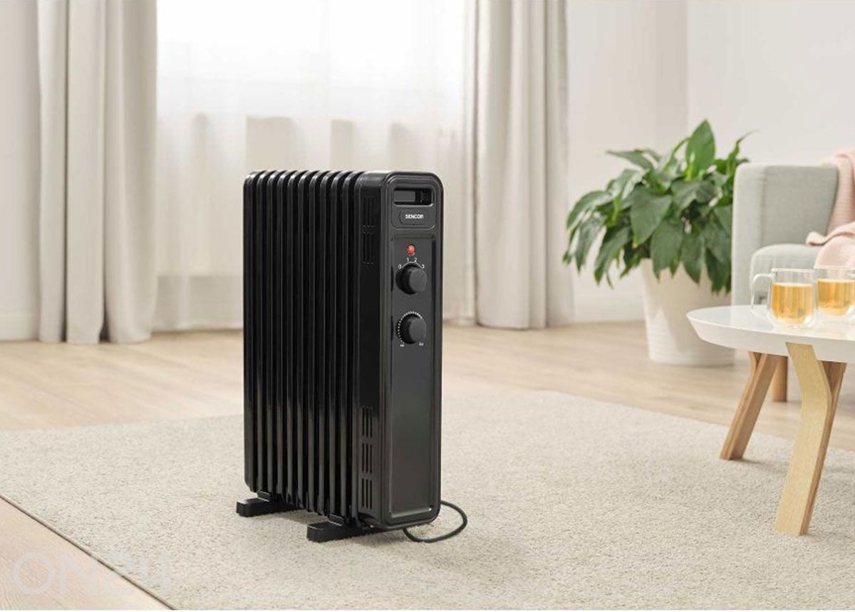 Öljytäytteinen patteri Sencor SOH3511BK, musta kuvasuurennos