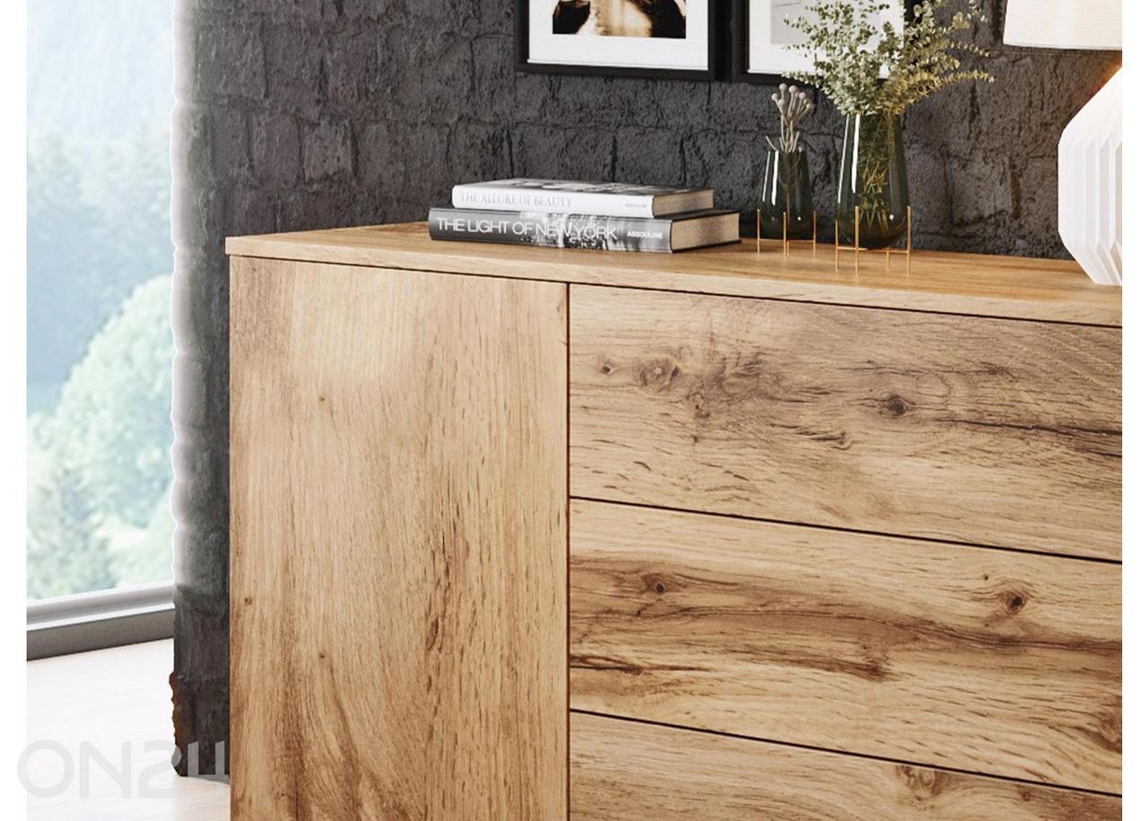 Olohuoneen kalusteryhmä Paris II + LED kuvasuurennos