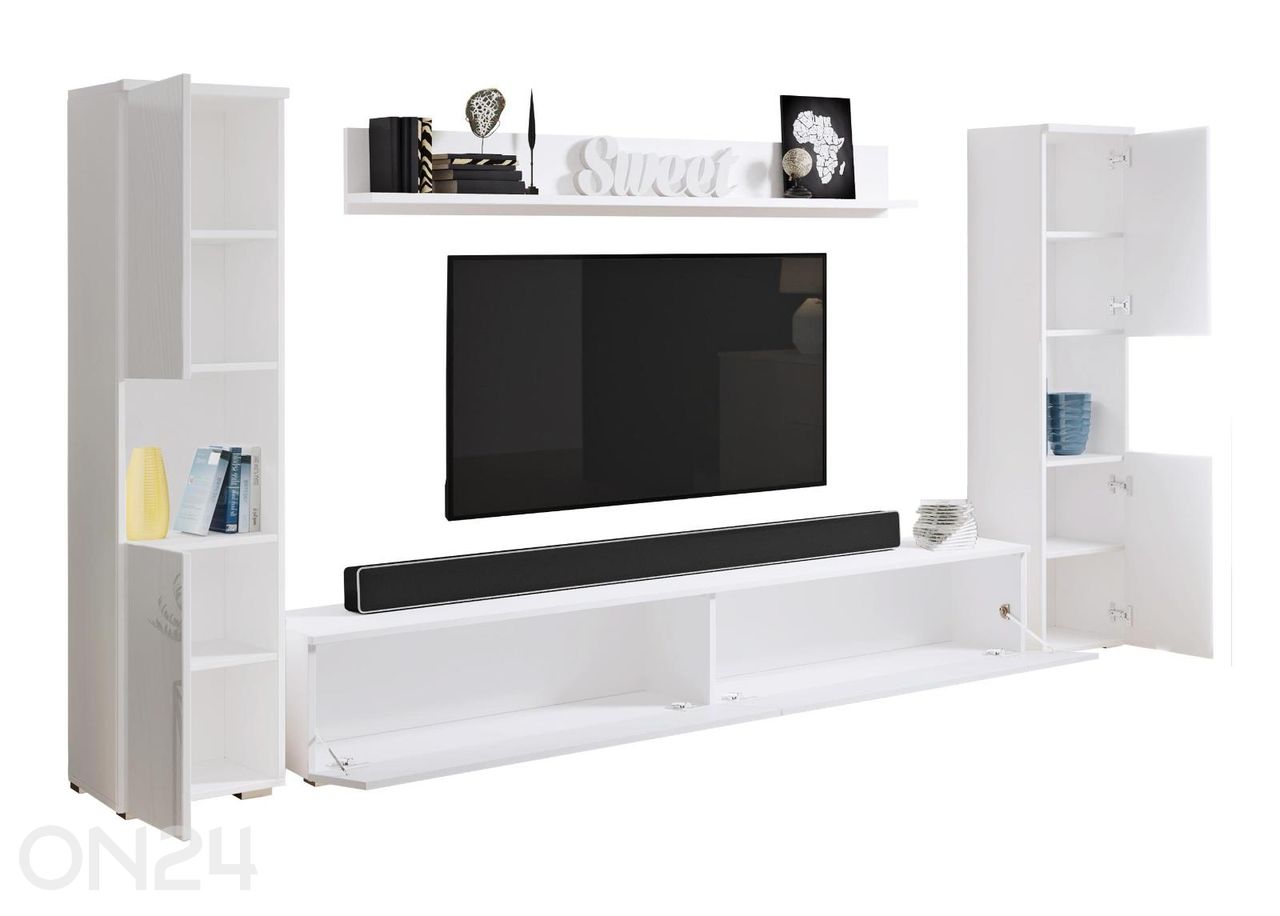 Olohuoneen kalusteryhmä Paris + LED kuvasuurennos