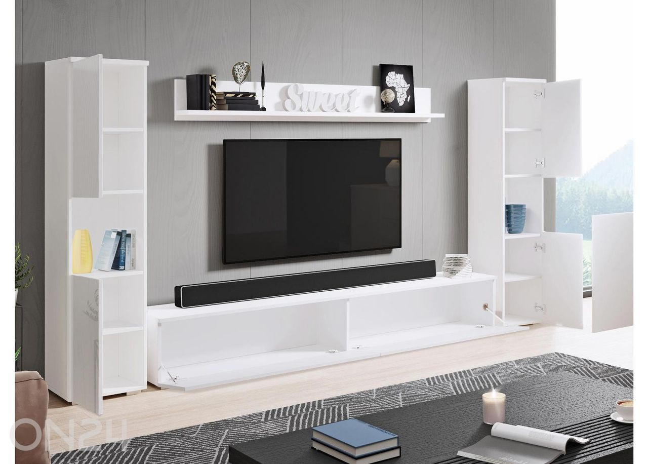 Olohuoneen kalusteryhmä Paris + LED kuvasuurennos