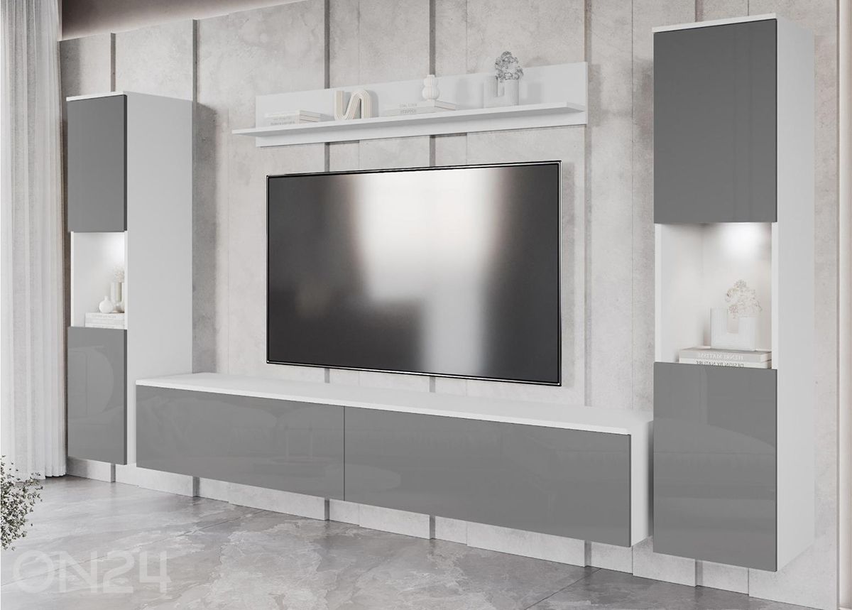 Olohuoneen kalusteryhmä Paris + LED kuvasuurennos