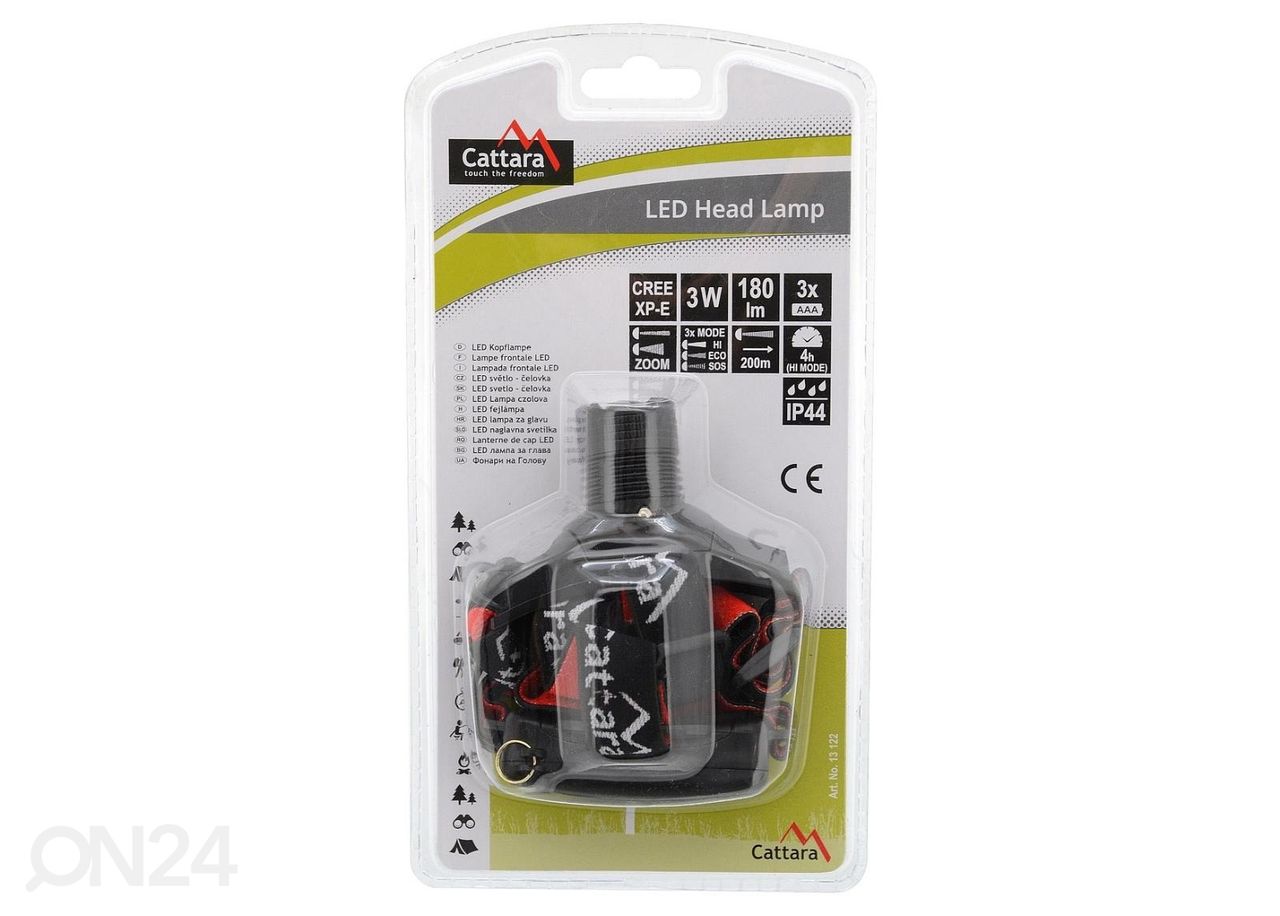 Otsalamppu LED 180 lm kuvasuurennos