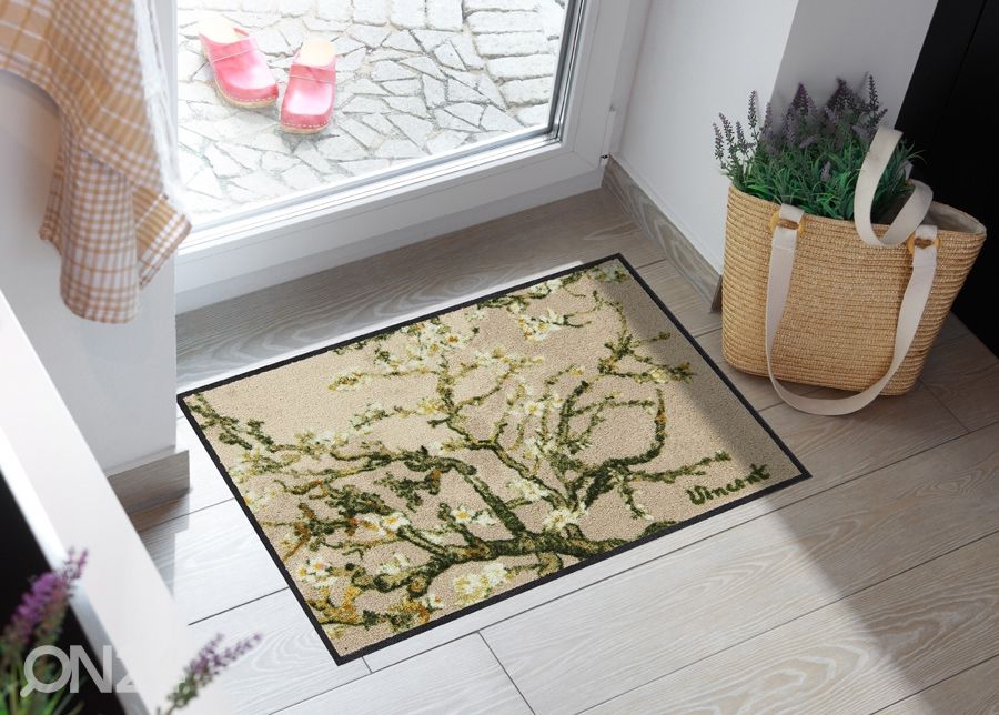 Ovimatto Mandelbaum beige 50x75 cm kuvasuurennos
