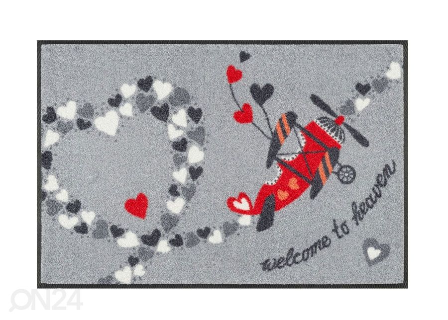 Ovimatto Welcome to Heaven 50x75 cm kuvasuurennos