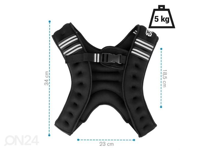Painoliivi Capital Sports X-Vest 5 kg kuvasuurennos