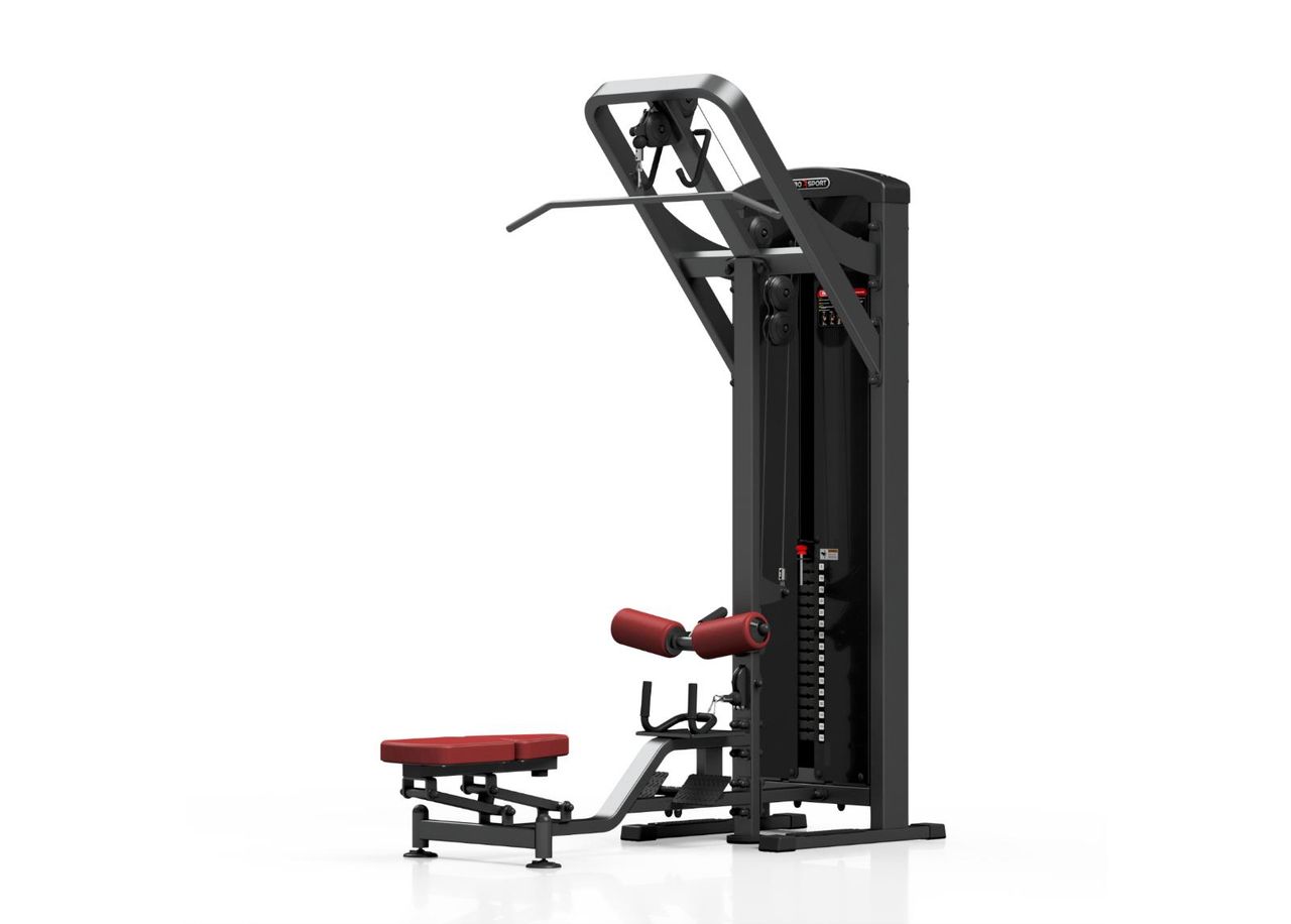 Painonnosto- ja soutulaite painoilla t 2-in-1 Sports MARBO Sort kuvasuurennos