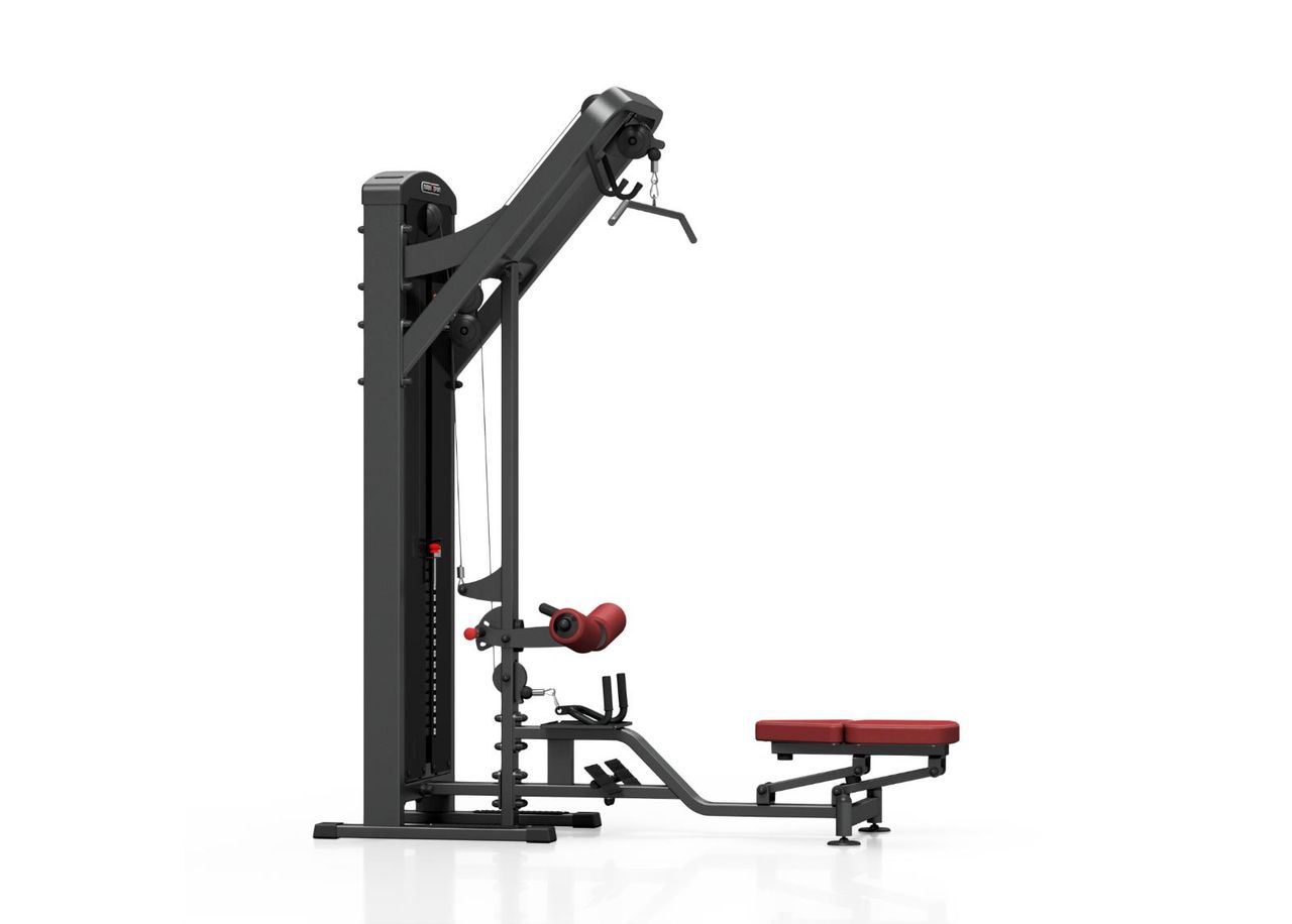 Painonnosto- ja soutulaite painoilla t 2-in-1 Sports MARBO Sort kuvasuurennos