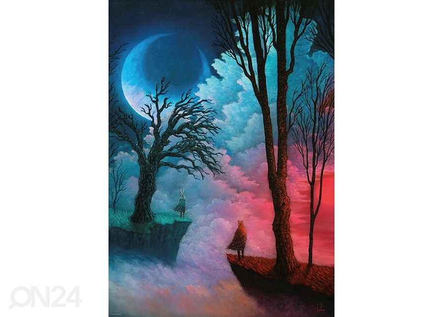 Palapeli Inner Mystic Worlds apart 1000 osaa kuvasuurennos