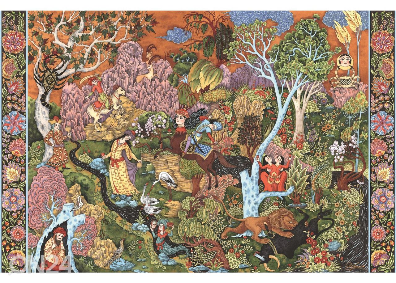 Palapeli Ravensburger Garden of Sun Signs 3000 palaa kuvasuurennos