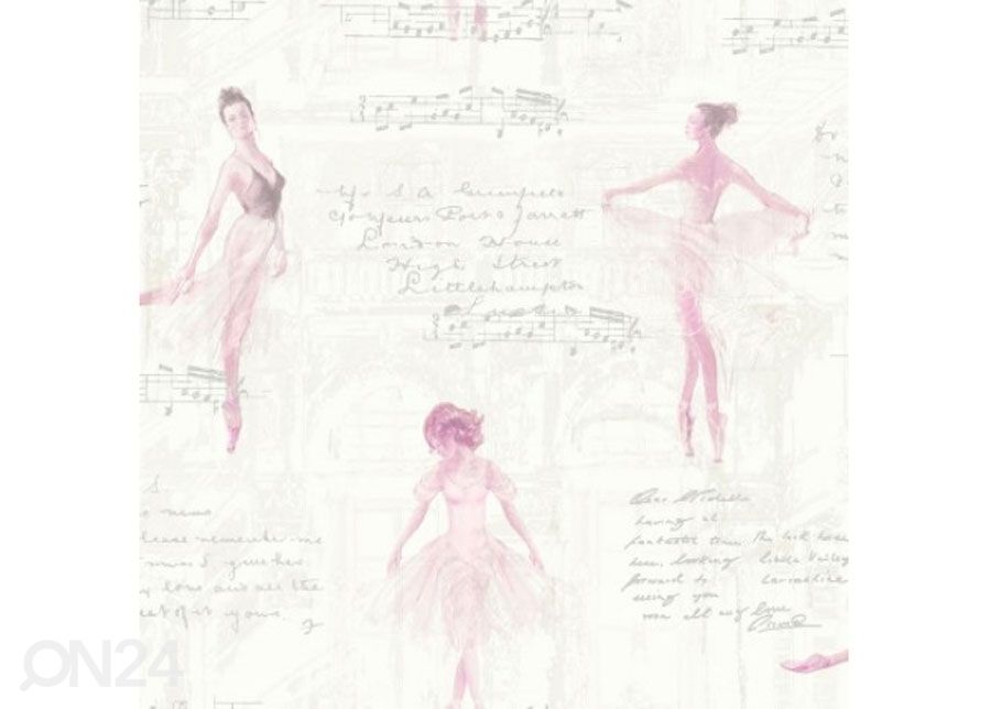 Paperitapetti Pirouette kuvasuurennos