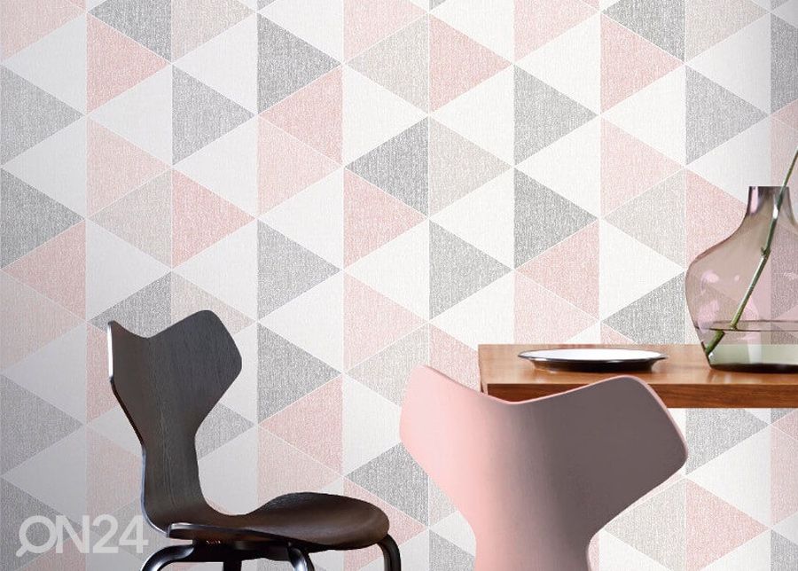 Paperitapetti Scandi Triangle kuvasuurennos