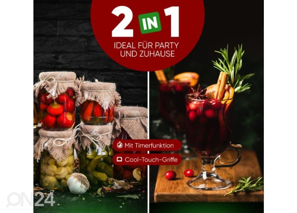 Pastörointi-juomasäiliö 32L ProfiCook PCEKA1283 kuvasuurennos