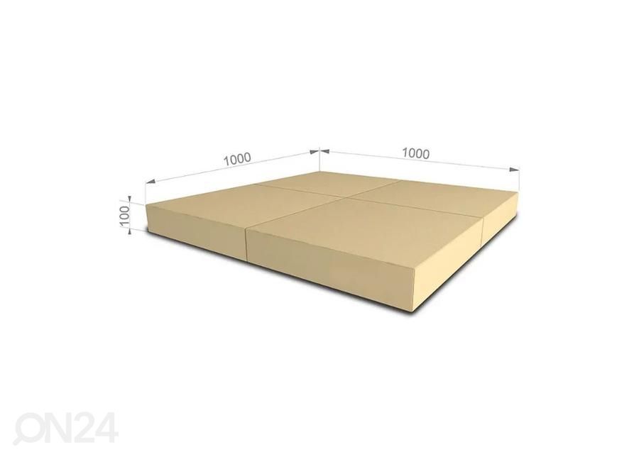 Pehmeä alusta WALLBARZ 100x100x10 cm kuvasuurennos
