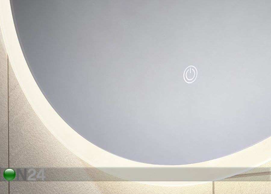 Peili LED-valaistuksella Como kuvasuurennos