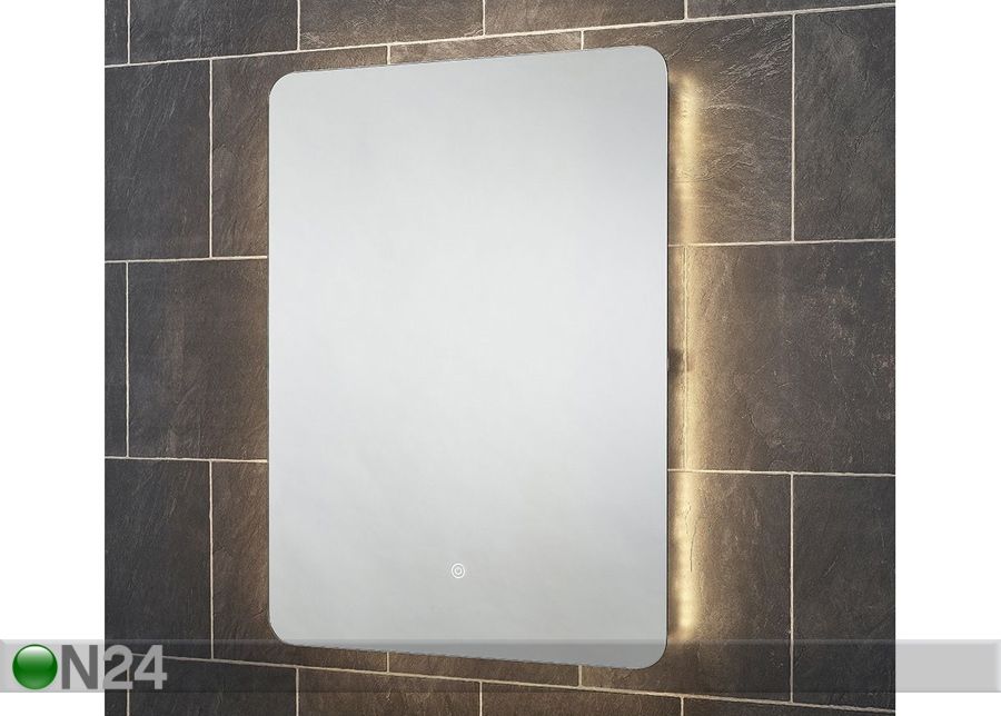 Peili LED-valaistuksella Reagan 80x60 cm kuvasuurennos