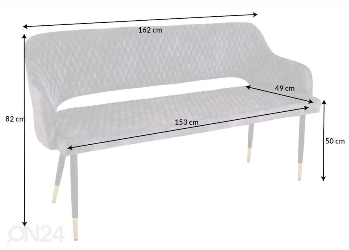Penkki Paris 162 cm kuvasuurennos