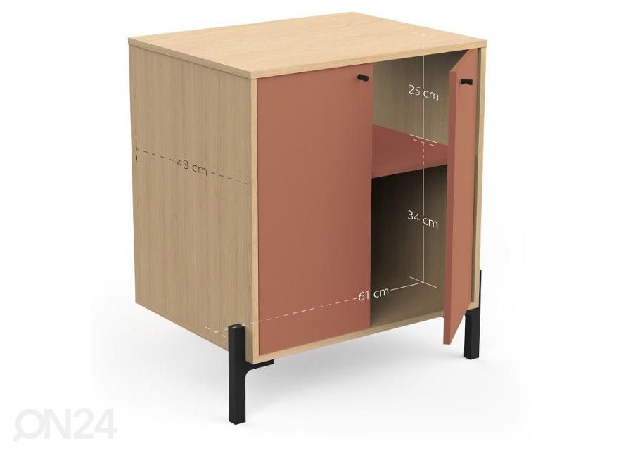 Pesuallaskaappi Elisa 2u kuvasuurennos