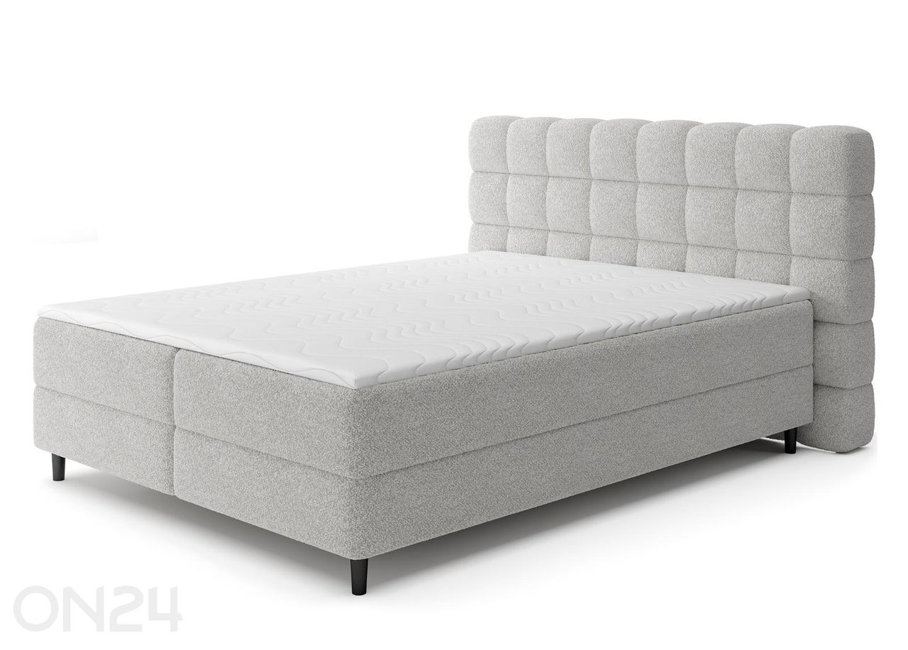 Pesukastilla varustettu kontinenttityyppinen sänky Camma 160x200 cm kuvasuurennos