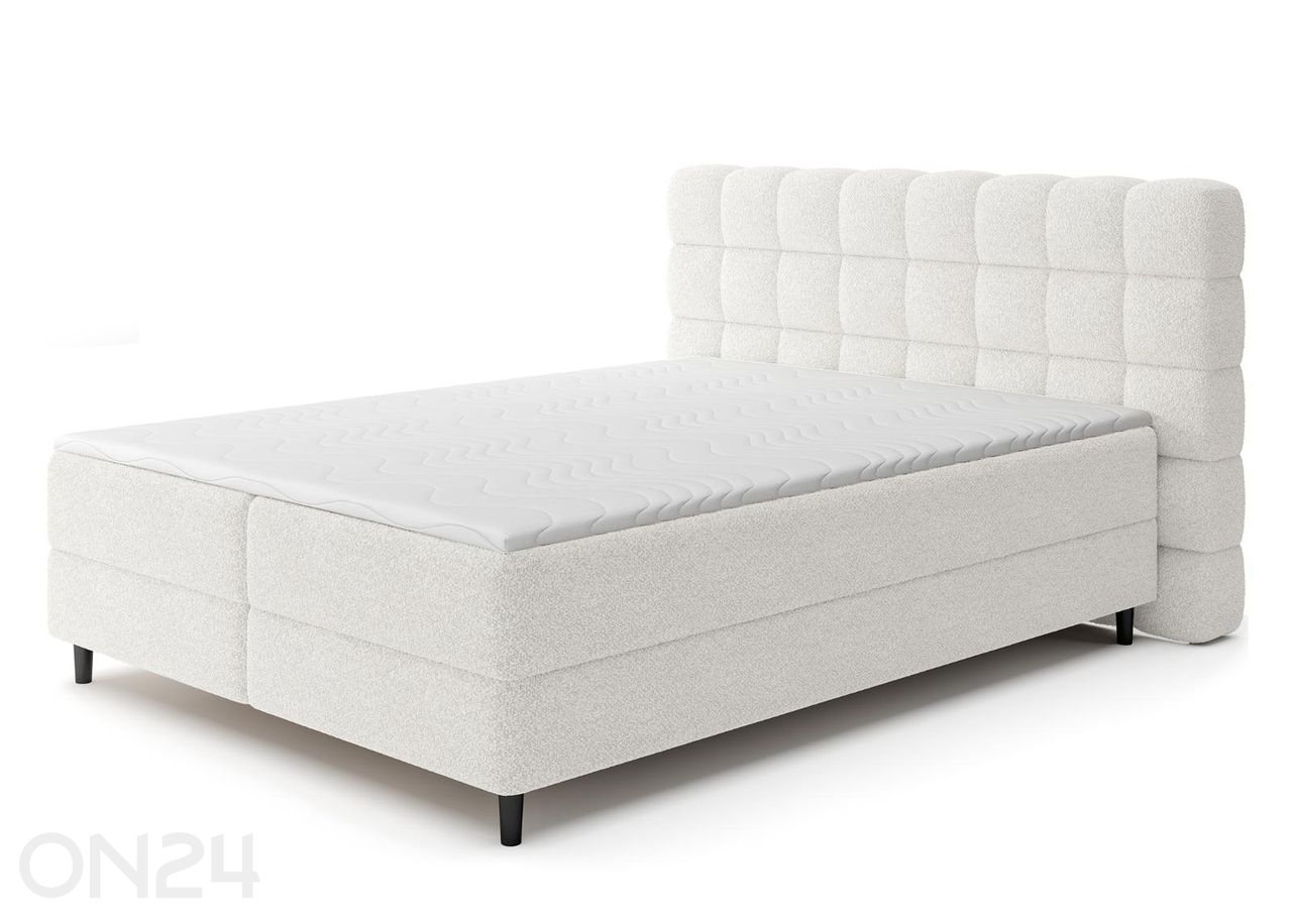 Pesukastilla varustettu kontinenttityyppinen sänky Camma 160x200 cm kuvasuurennos