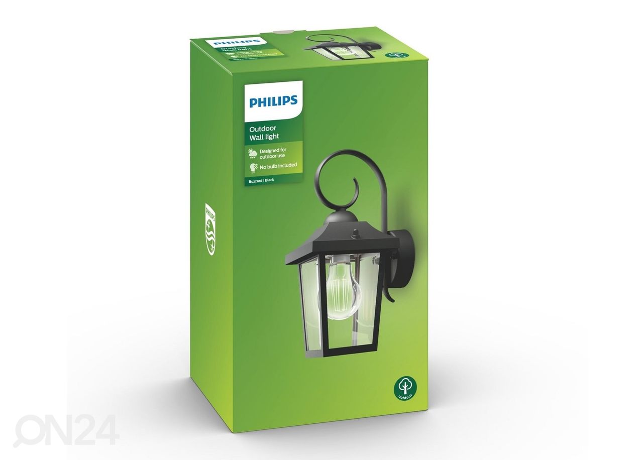 Philips Buzzard seinälyhty 1xE27 kuvasuurennos
