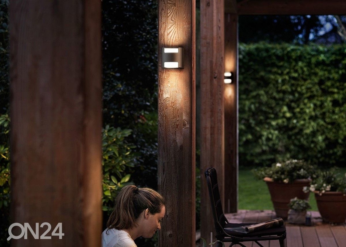 Philips Grass seinävalaisin 2x4,5 W 800lm 2700K kuvasuurennos