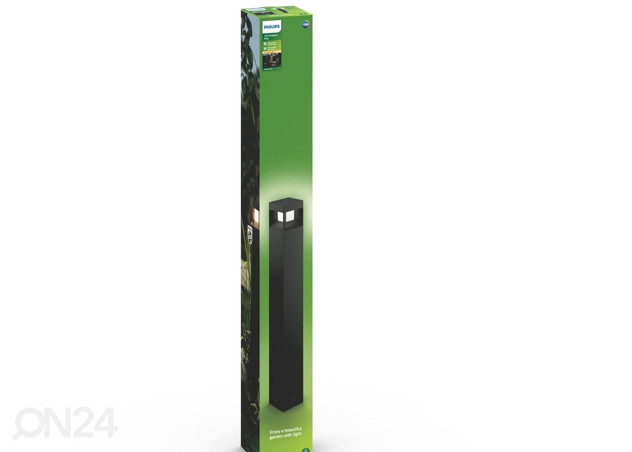 Philips Parterre pylväsvalaisin 8 W 800lm 2700K kuvasuurennos