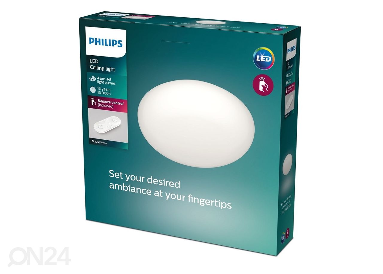 Philips Toba kattovalaisin 23 W langattomalla kaukosäätimellä 2700-6500K kuvasuurennos