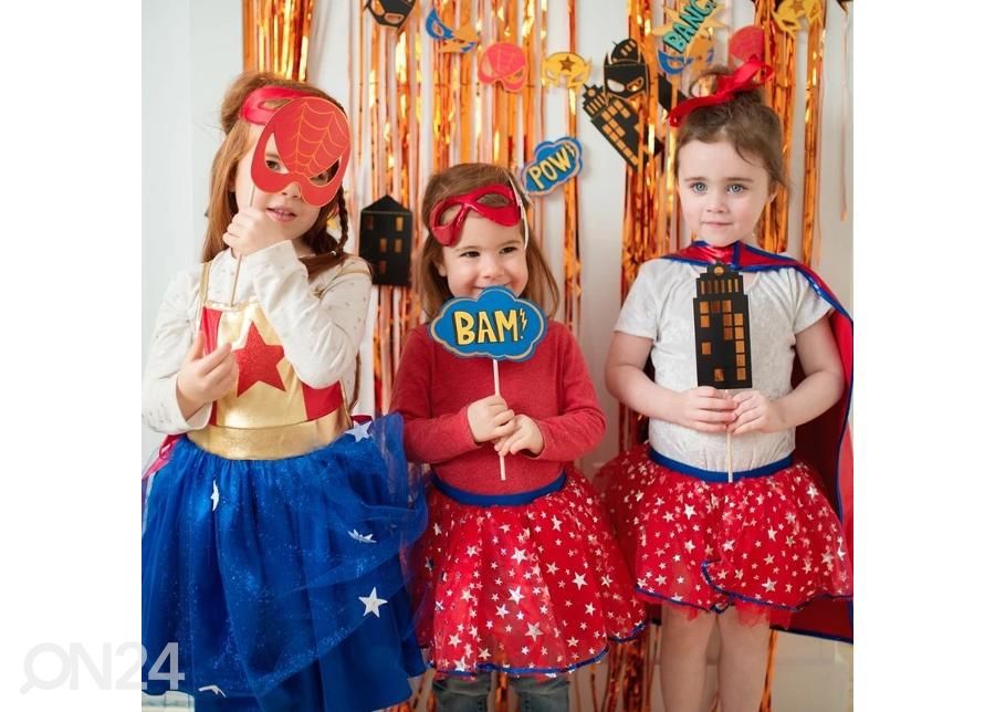 Photobooth setti Supersankarit Great Pretenders kuvasuurennos